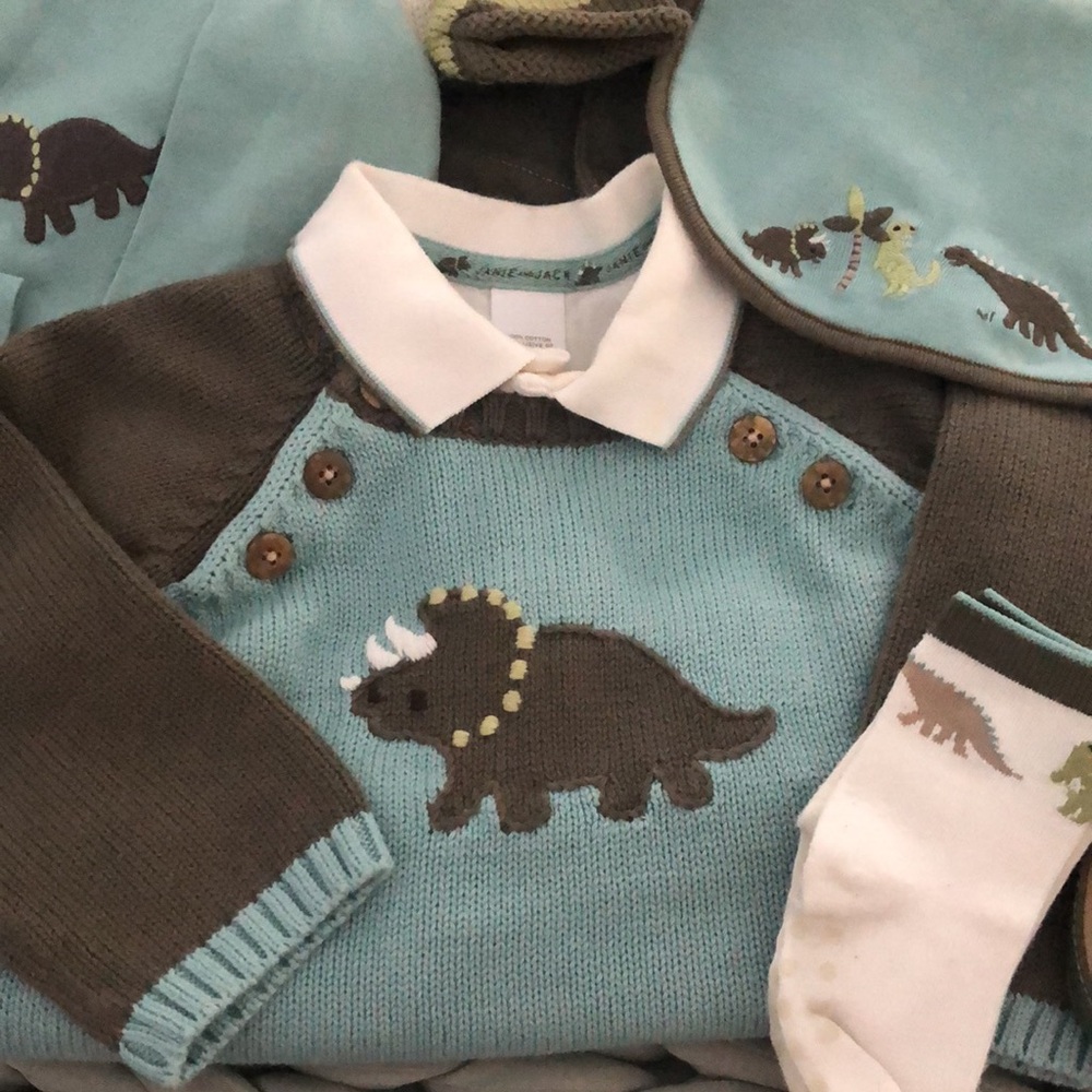 Janie & Jack Dino clothing collection